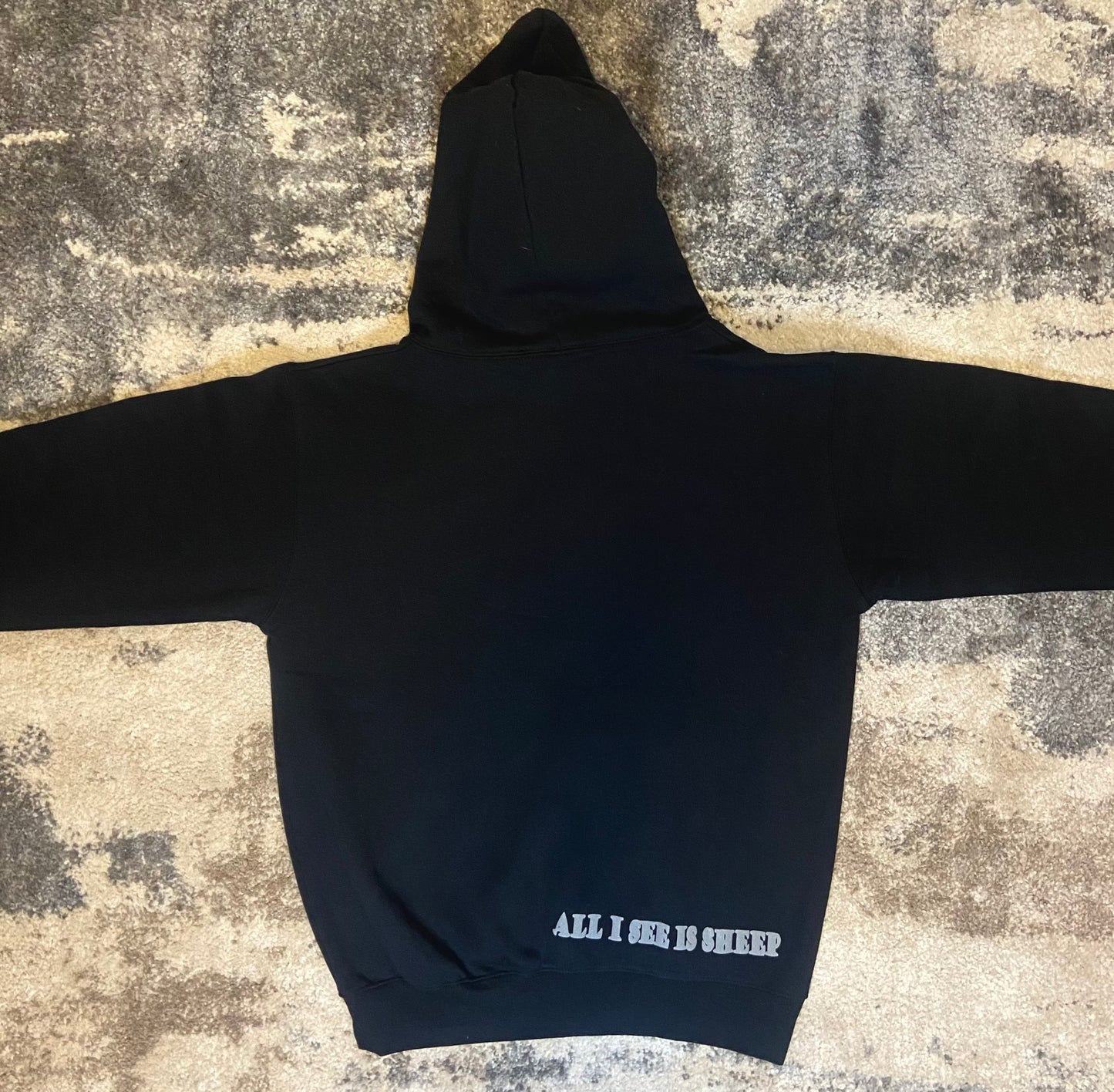 "Fan of the Hated" - Falling Cross Hoodie (3D)