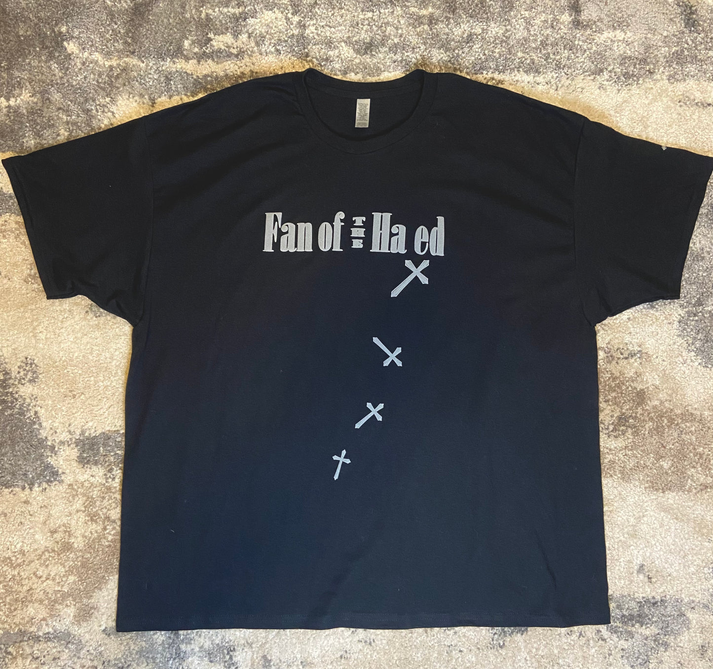 "Fan of the Hated" - Falling Cross Tee (3D)