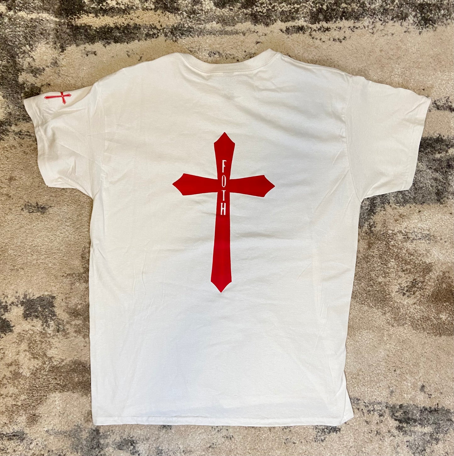 "Fan of the Hated" - Falling Cross Tee (3D)