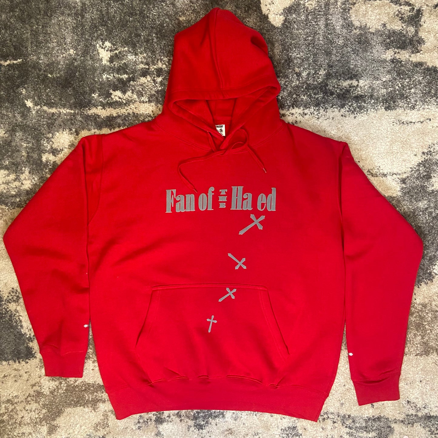 "Fan of the Hated" - Falling Cross Hoodie (3D)