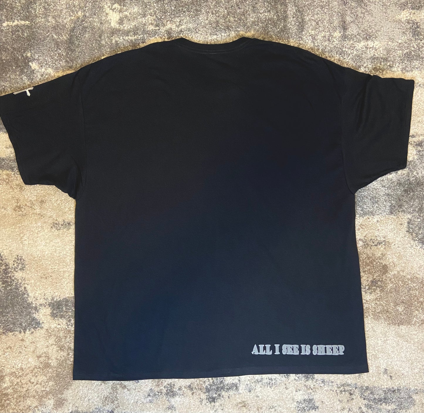 "Fan of the Hated" - Falling Cross Tee (3D)